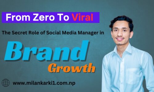 Social media manager in Nepal